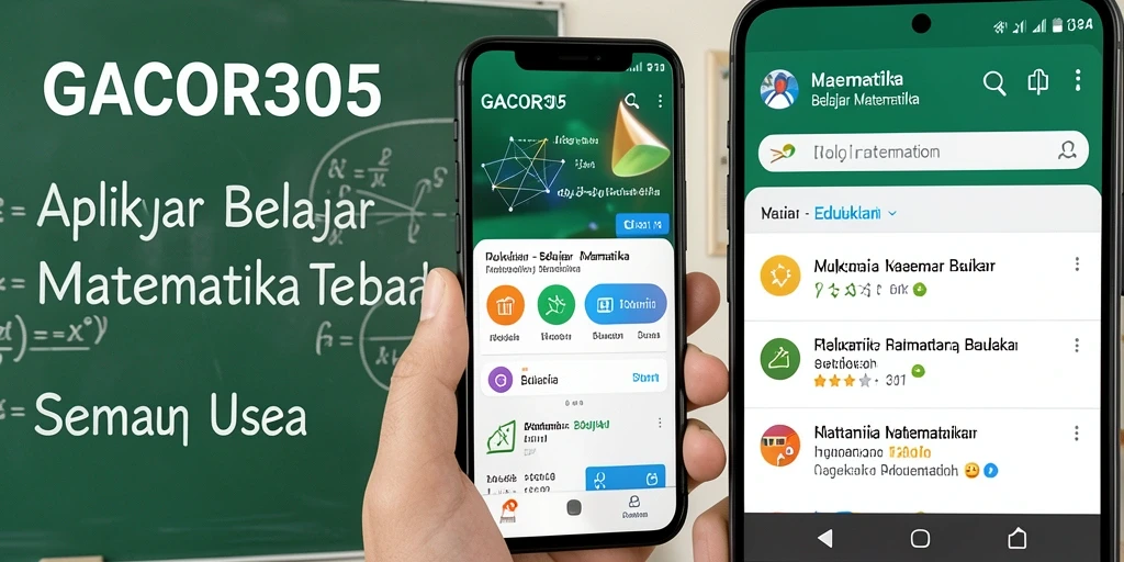 Antarmuka GACOR305 yang interaktif dan menarik dalam belajar matematika.