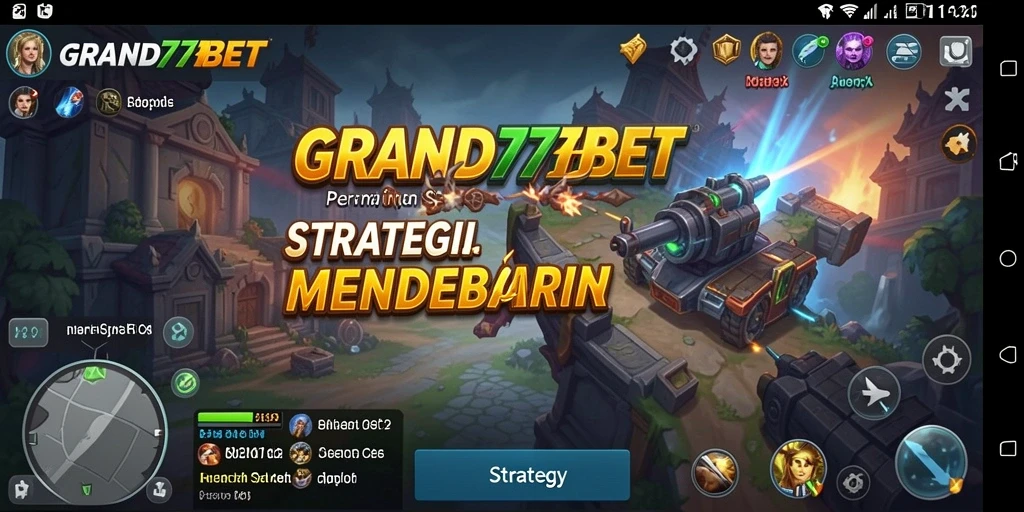 Tampilan antarmuka permainan GRAND77BET yang menarik dan fungsional.