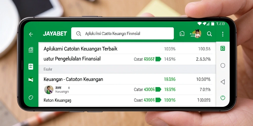 Tampilan antarmuka utama JAYABET yang menarik dan fungsional.